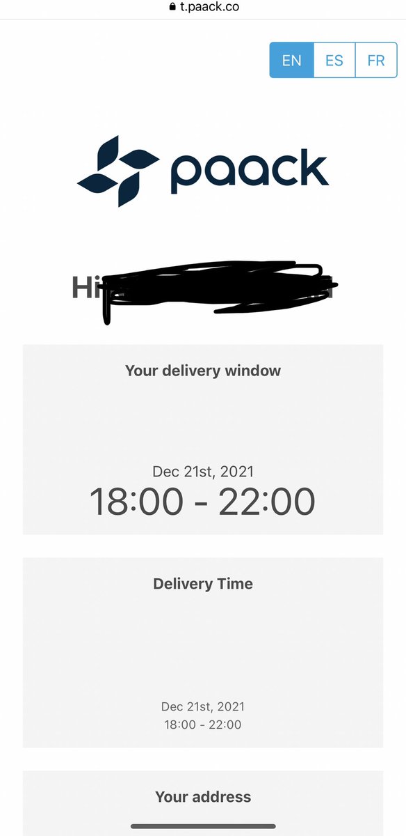 NoSeValeMx's tweet photo. @Selfridges I ordered Christmas gifts on Dec 21st and payed SAME DAY delivery as I was traveling the 22nd. I didn’t receive them so called to cancel my order as nobody would be home. According to #paack it was delivered on the 24th. It wasn’t. Where is my refund?Terrible service! https://t.co/B8miLGX6eX