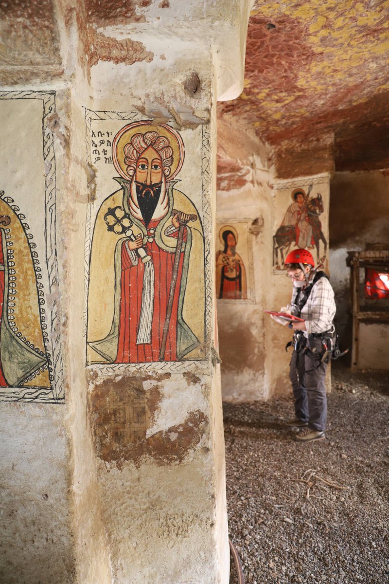 TradPaintForum's tweet photo. TPF 2022 Lecture Series: Evening Talk 001
Wall paintings of Ethiopia: preserving a fragile heritage
Date: Thursday 17th February 2022 from 6.30pm - 7.30 pm ; Free
link:
Wall paintings of Ethiopia: preserving a fragile heritage Tickets, Thu 17 Feb 2022 at 18:30 | Eventbrite https://t.co/f6cgHO6UTP