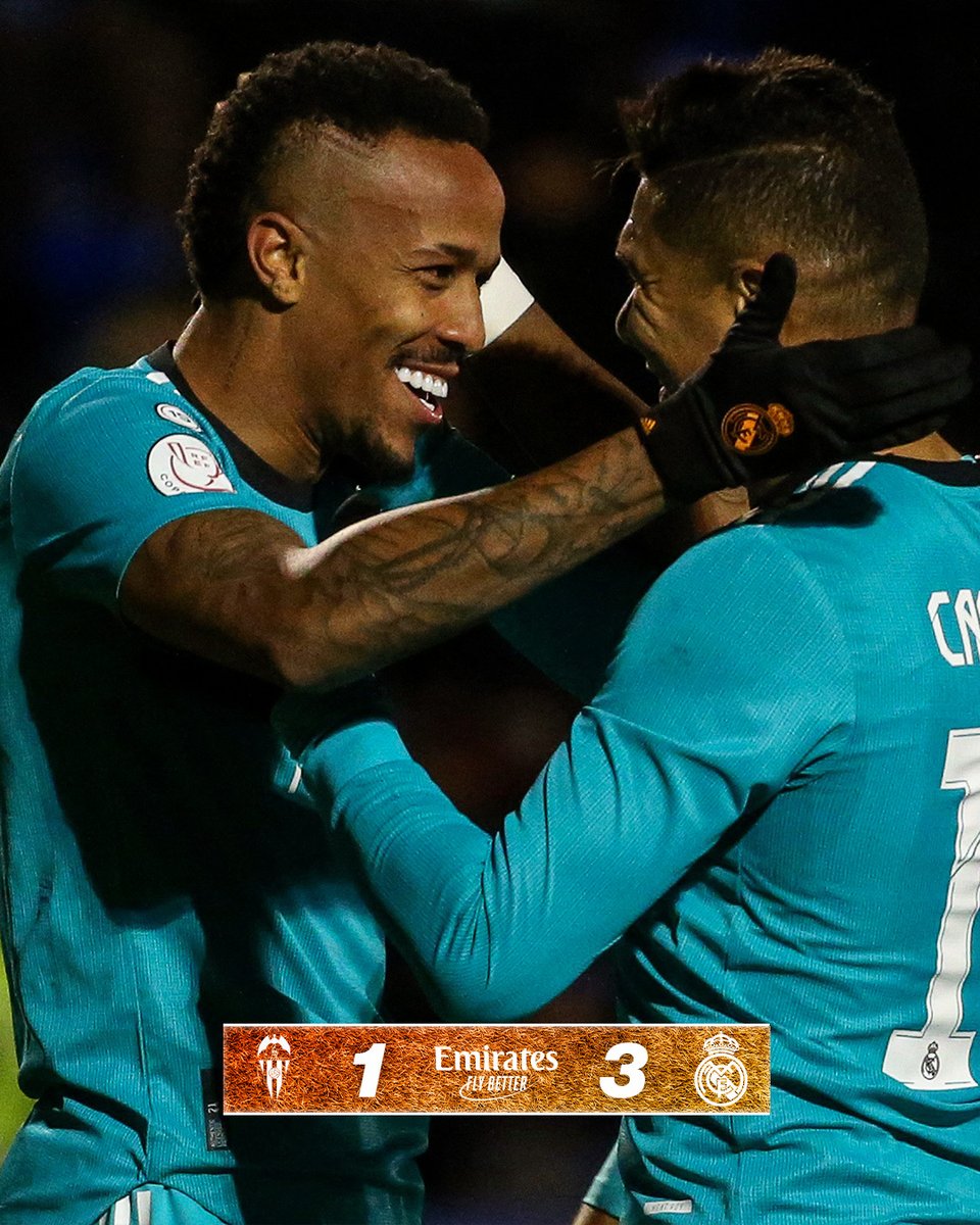 🏁 FP: <a href="/CD_Alcoyano/">CD Alcoyano SAD</a> 1-3 <a href="/realmadrid/">Real Madrid C.F.</a>
⚽ Dani Vega 66'; <a href="/edermilitao/">Éder Militão</a> 39', <a href="/marcoasensio10/">Marco Asensio</a> 77', <a href="/isco_alarcon/">ISCO ALARCON</a> 78'
#Emirates | #CopaDelRey