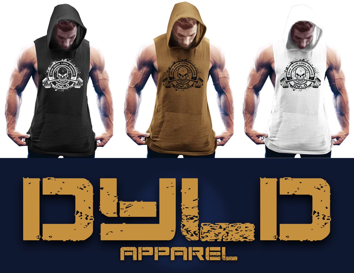 Go check out my new gym apparel brand DYLD! It stands for, “Deny Your Lazy Demons.” The goal is to help athletes look good in the gym while being a reminder to deny the voices saying to sleep instead of going to the gym, to skip reps, and take shortcuts.   denyyourlazydemons.com/shop/ols/produ…