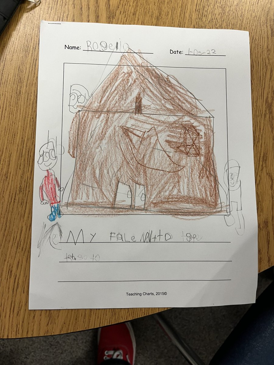 MrsDavis_ESE's tweet photo. I love writing time! I love that my kiddos are taking risks! #DavisDarlings #TeamNBE #ThinkReadWrite @HumbleISD_NBE @NBE_osio https://t.co/tCuJzf01X3
