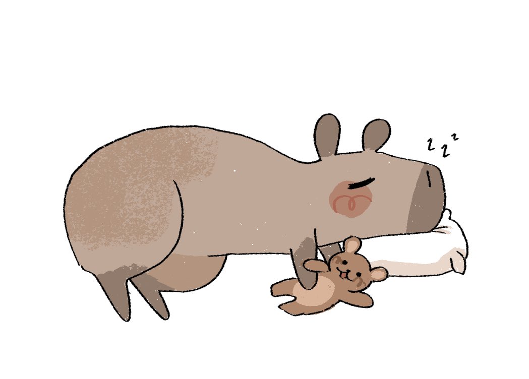 Картинки капибары для срисовки