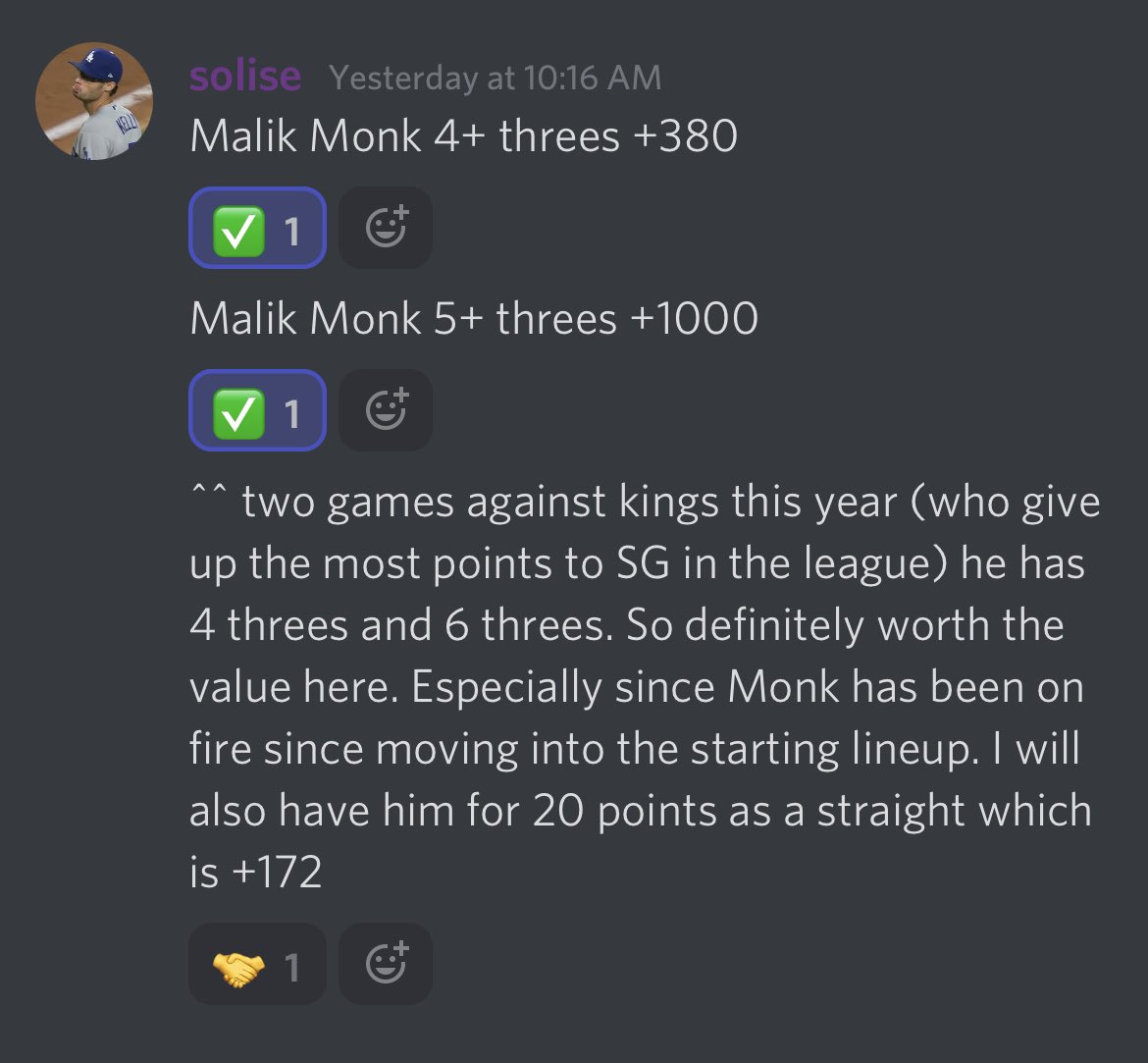 nottomselleck's tweet photo. Last night — The Discord. 

🤝 https://t.co/S34kH9Ncsu