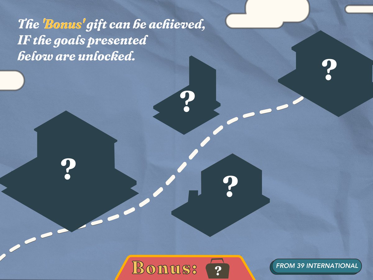ThirtyNineIntl's tweet photo. Guess what? An exciting surprise awaits once we reach our goal for our "All for 39" project! β¨ Any amount is very much welcome, and let us all make this possible for our beloved actresses. π
Thank you very much for your support! ππΌ
#AllFor39 #ThirtyNine #μλ₯Έμν https://t.co/hf9I0EOHCV