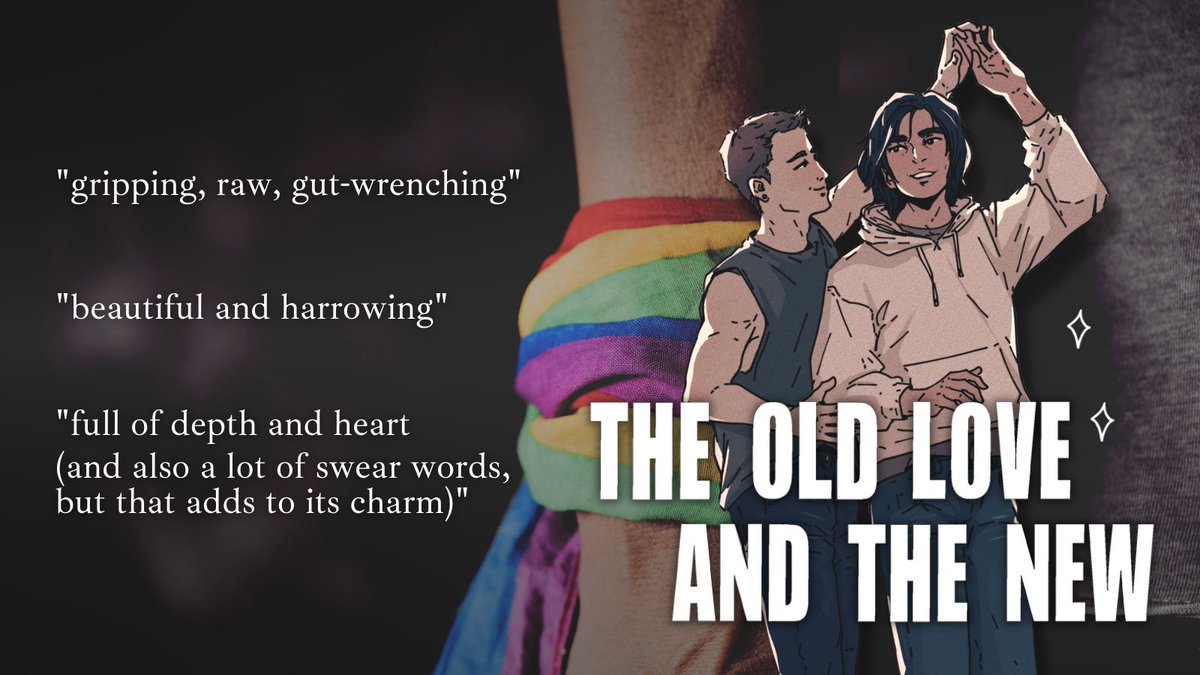 THE OLD LOVE AND THE NEW is about love, but it isn't romance. It's speculative, but it isn't sci-fi. It's rough at times, and soft at times, and very queer all the time. And if you've ever felt like you didn't quite belong, it is for you. amazon.com/Old-Love-New-A… #TransBooks365