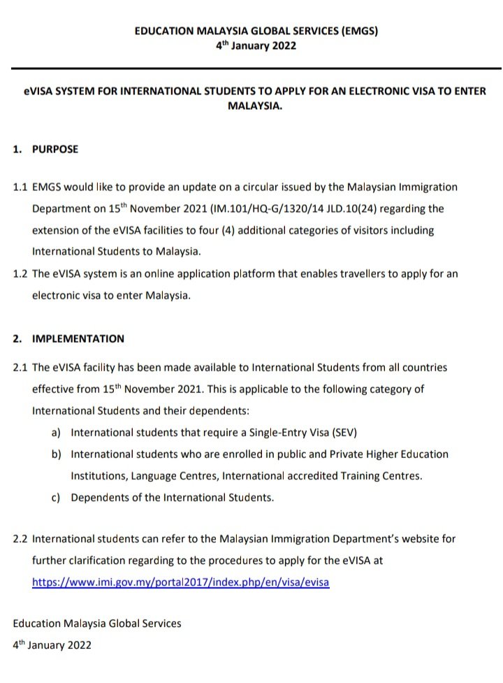 IIUM_IO's tweet photo. eVisa System for International Students to Apply for an Electronic Visa to Enter Malaysia https://t.co/vuB2uke9WZ