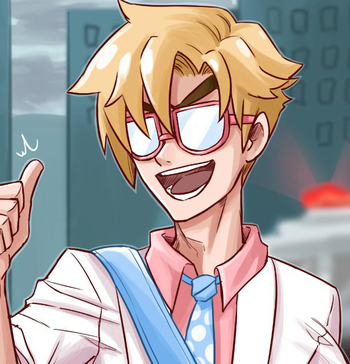 today's second himbottom of the day is dr. albright from clinic of horrors!