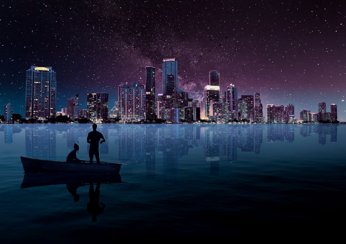 RizlyDesigns's tweet image. A city to only imagine 

#GraphicDesign #Graphicdesigner #art #digitalart