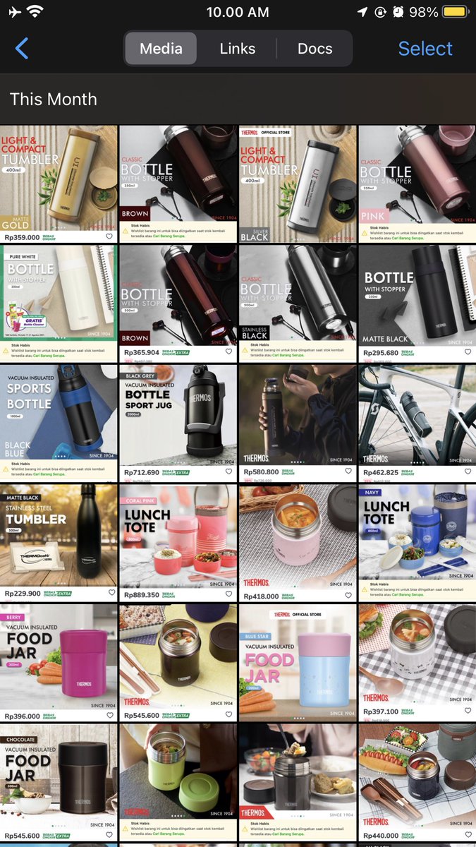 kukubimark's tweet photo. halo maaf oot dari perintilan kpop HAHAHA ada yang mau beli thermos gaaakk lagi diskon 55% !!! :D note that the items have very minor, slight damages on them. boleh dm me for pricee yaaah 🥰 https://t.co/f5b2KolGBL