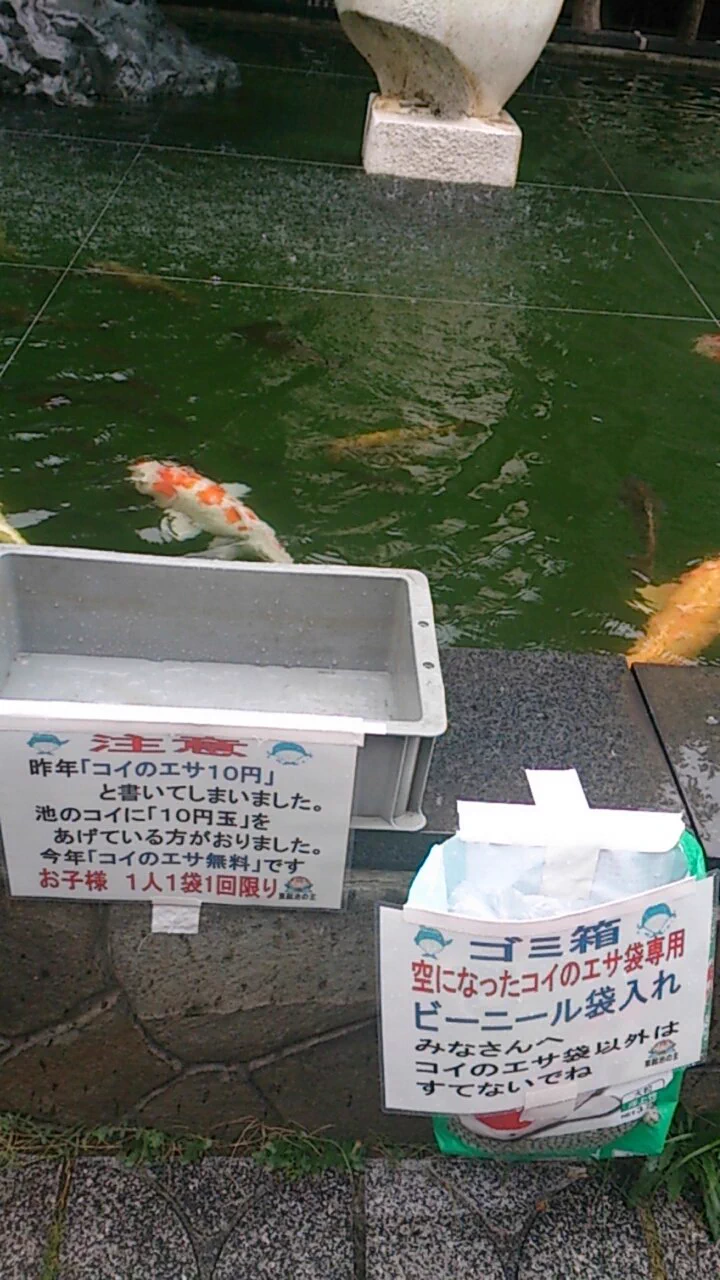 これ大井工場の公開の食堂棟の前の池のやつやんww
懐かしすぎわろた  