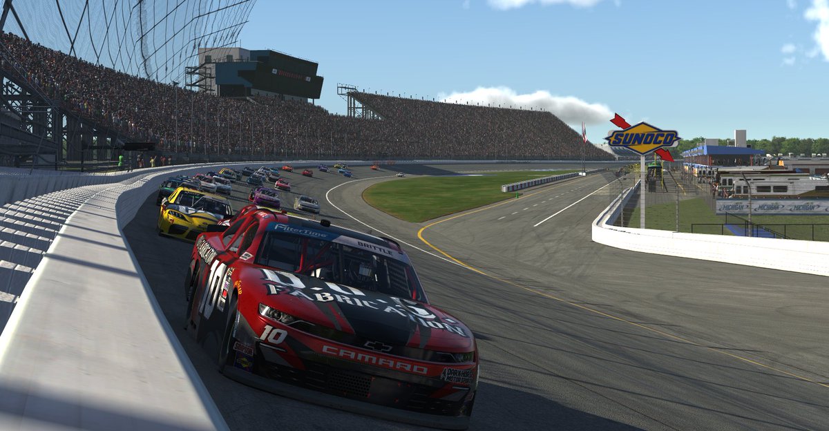 P5 in a thriller <a href="/eSparkSeries/">The eSpark Series</a>! These high momentum tracks are my bread and butter, and it showed again tonight. Ain't nothin' but good hard racing all night long. Happy to rep <a href="/_DarkHorseMS/">Dark Horse Motorsports</a>, <a href="/HomelandEsports/">Homeland Esports</a>, and D. O. G. Fabrications up front #iRacing #DefendtheHomeland