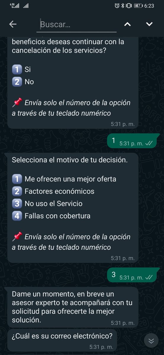 yessmepa's tweet photo. @Tigo_Colombia Estoy esperando el asesor desde las 5 esperando el asesor, bye... https://t.co/1sfu0a53sq