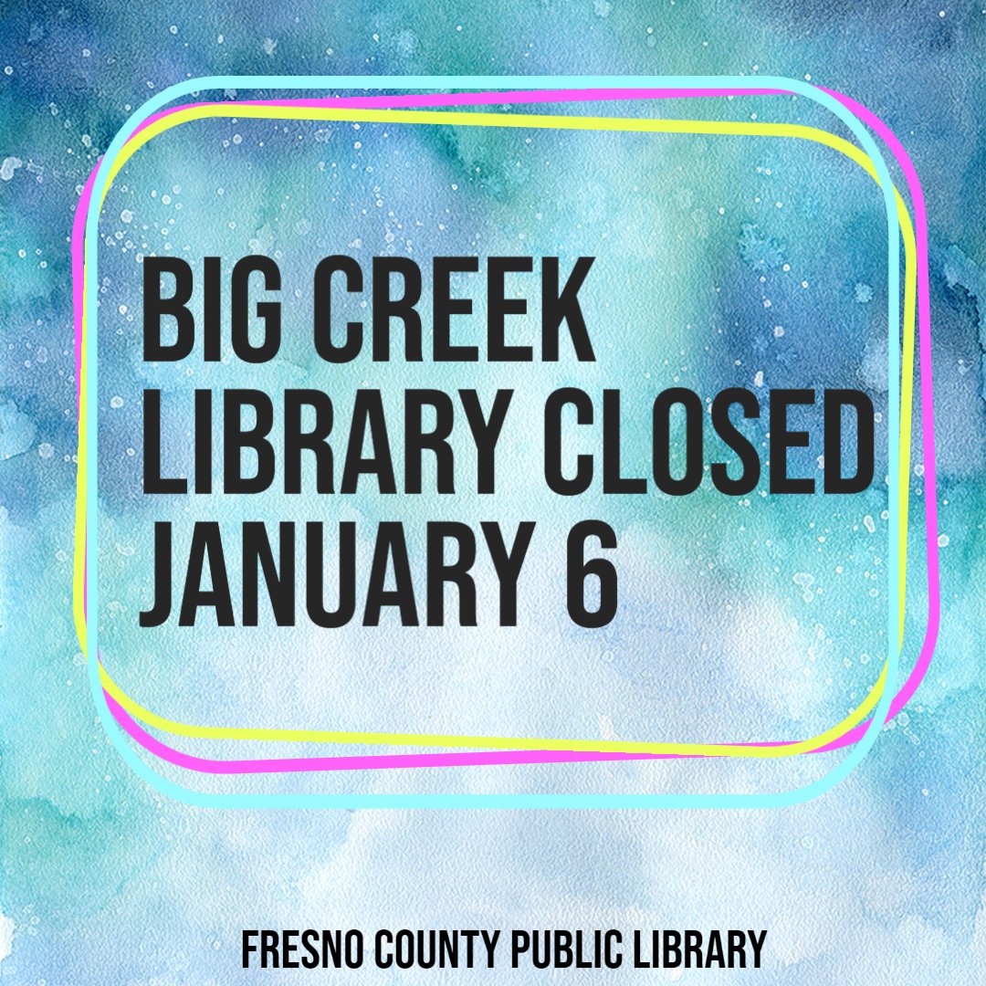 Fresno County Public Library (FCPL) Twitter