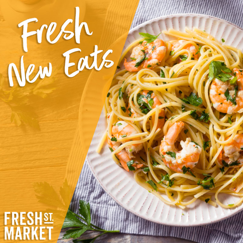 New Year, New Recipes! To kick off 2022, we've got 5 Fresh New Eats for you to try! Recipe #4: garlic shrimp noodles

Simply saute shrimp in lots of butter, 4 minced garlic cloves, 2 tbsp oyster sauce and 1/2 tsp of chilli pepper then toss in your favourite noodles or pasta.