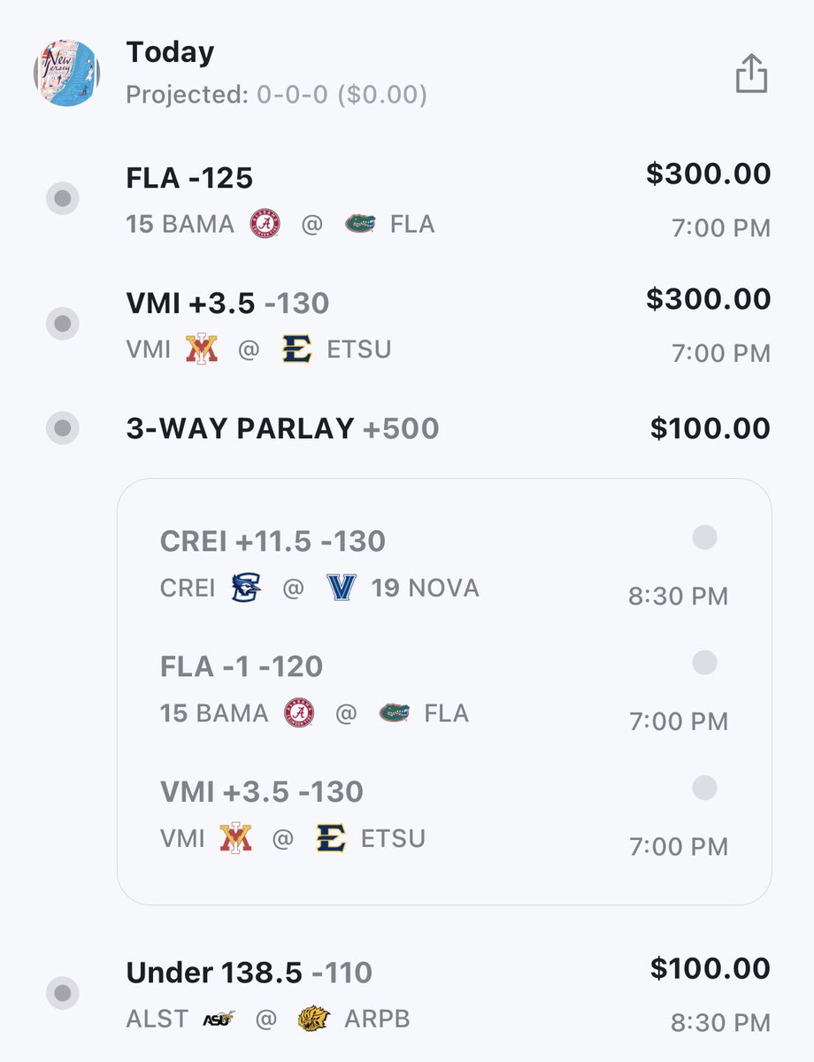 LocksShore's tweet image. Here is todays slate🔒 Let’s have a day! Follow the units🚀