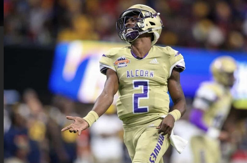 cbquik99's tweet photo. I am extremely blessed and grateful to receive a offer from Alcorn State University!!!!All glory to God. @200702048 @coachcurtis42 @JUCOFFrenzy @JuCoFootballACE @Bigtanktv https://t.co/LRm119SKOE