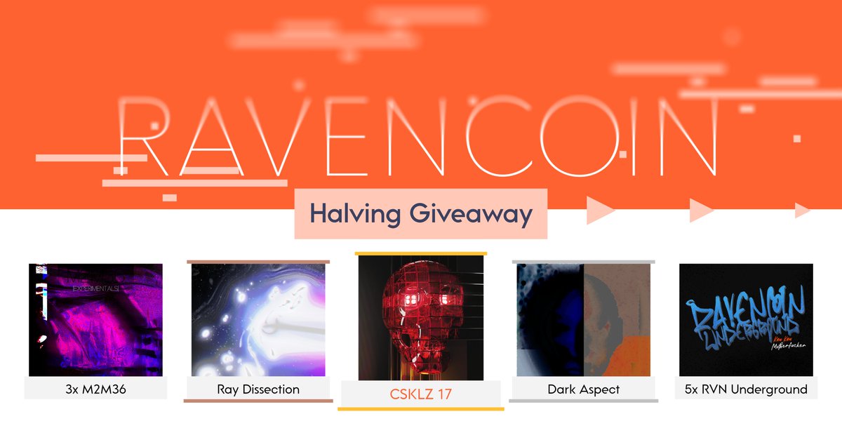 We've got a very special day coming up for Ravencoin,
on this occasion prepare yourself for a BIG giveaway!

Reply with your asset aware RVN address below
👉You have to follow, like &amp; retweet to qualify

💎Winners will be announced during halving day!

#RavenCoin #NFT $RVN #NFTs