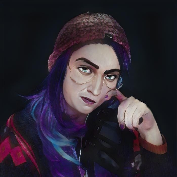 IrishPandaQueen's tweet photo. Using the #arcaneme app on my cosplays 😳😍 https://t.co/NSSXk9GUHp