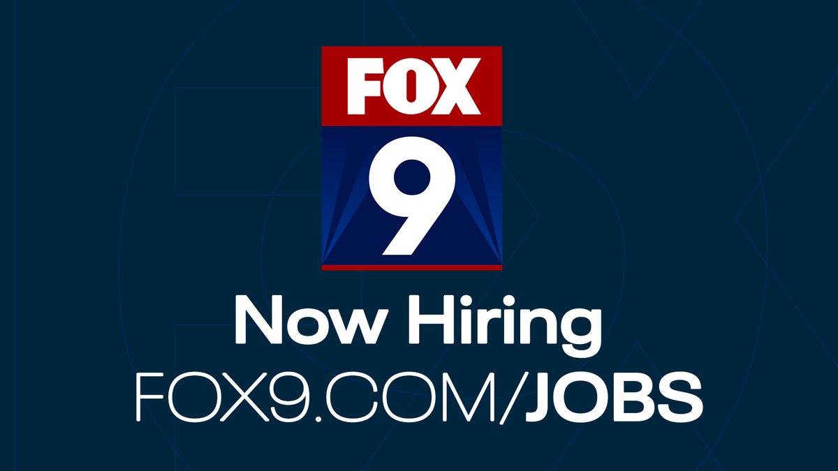 JOIN US at <a href="/FOX9/">FOX 9</a>📺 Opportunities include: Newscast Producer, Director, Photographer, Reporter, Content Editor, Digital Creative Lead and so much more. #Fox9Jobs #Fox9Team #NowHiring