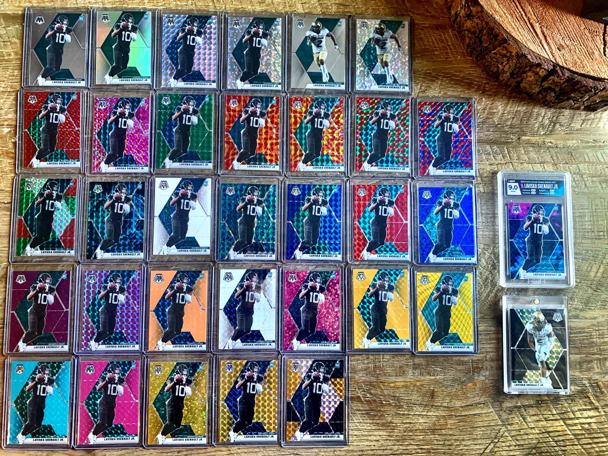 Now… some of y’all want to get crazy? 

The Laviska Shenault Mosaic 🌈… complete in its entirety… including 1 of the 3 1/1s… (college 1/1 not included)

$2,500 OBO… we’re just out here hemorrhaging money… come get a steal. 

<a href="/Hobby_Connect/">Hobby Connection(Colton)</a> <a href="/HobbyConnector/">The Hobby Connector ™</a>