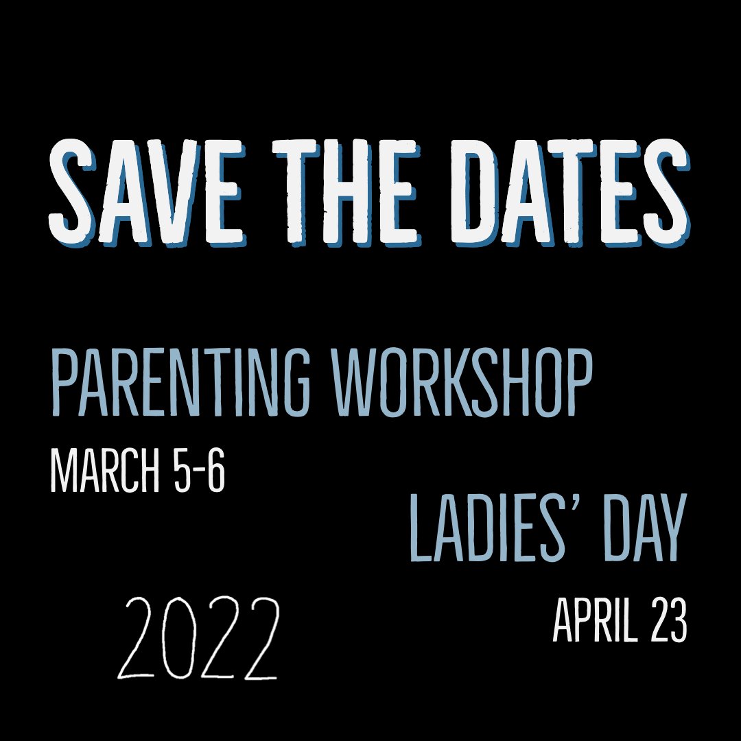 Putting together your 2022 calendar? Make sure to save the dates! 💙