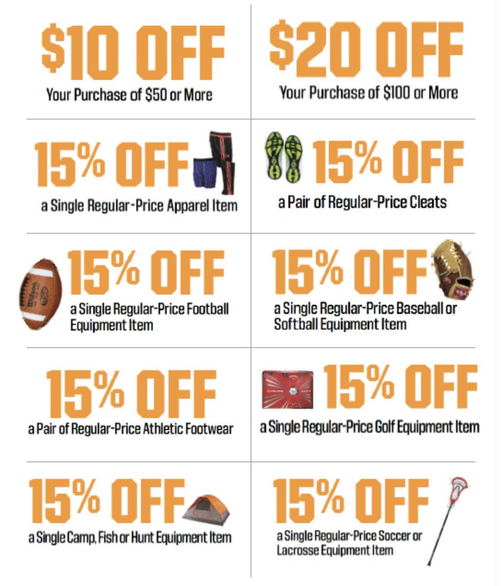 These <a href="/DICKS/">DICK'S Sporting Goods</a> coupons are here to help Happy Valley Middle Golf program! A book is $12 or 2 for $20 to help the growing program. If interested email generenfro@carterk12.net