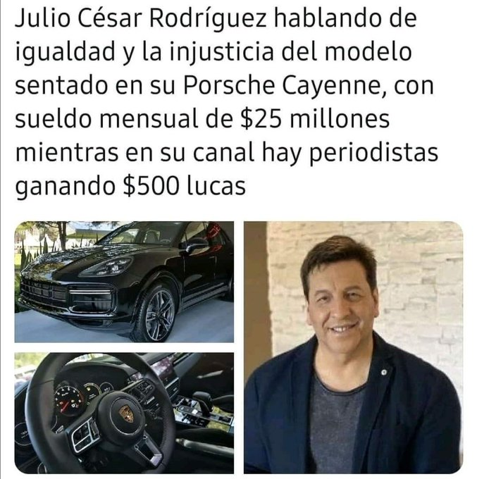 tatapapo's tweet photo. Está más que claro que para éste comunicador, la IGUALDAD y la JUSTICIA, se encuentra muy lejos de sus reales pensamientos. https://t.co/PMkeK29bC1