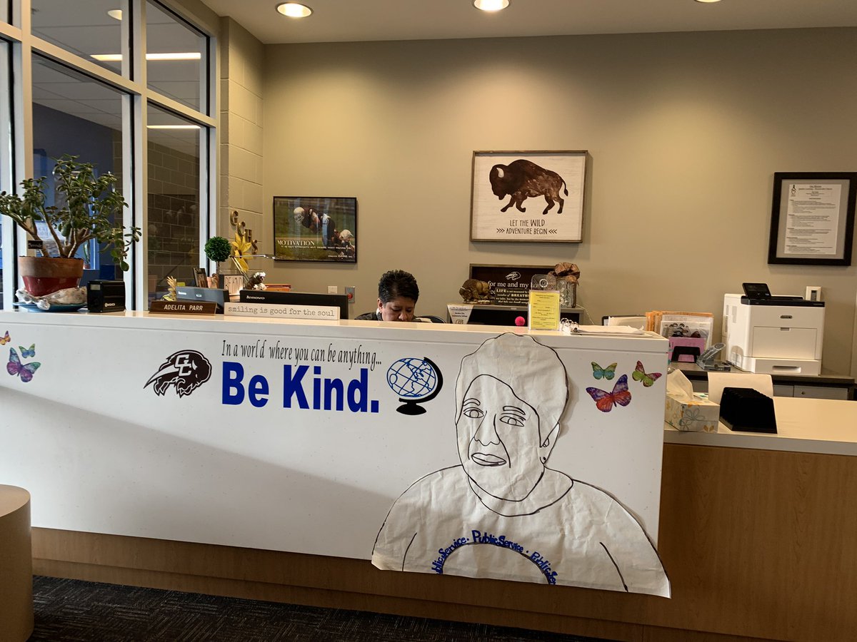 MrsBeeAmazing's tweet photo. Only the best for our Adel! ๐๐คฃ#blueacademy #1herd @GCHSbuffs https://t.co/H0Ded5lsYs