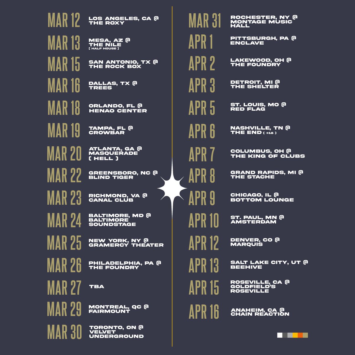 sharptonerecs's tweet photo. Kick the tires and light the ๐ฅ. @PolarisAus and @AlphaWolfCVLT return to North America in March / April with @LMTF and @Invent_Animate.
#metalcoreisnotdead https://t.co/XJh0eEO5SS
