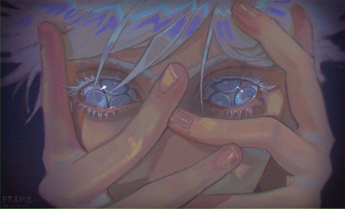 Gojo #JujutsuKaisen #GojoSatoru #anime #fanart