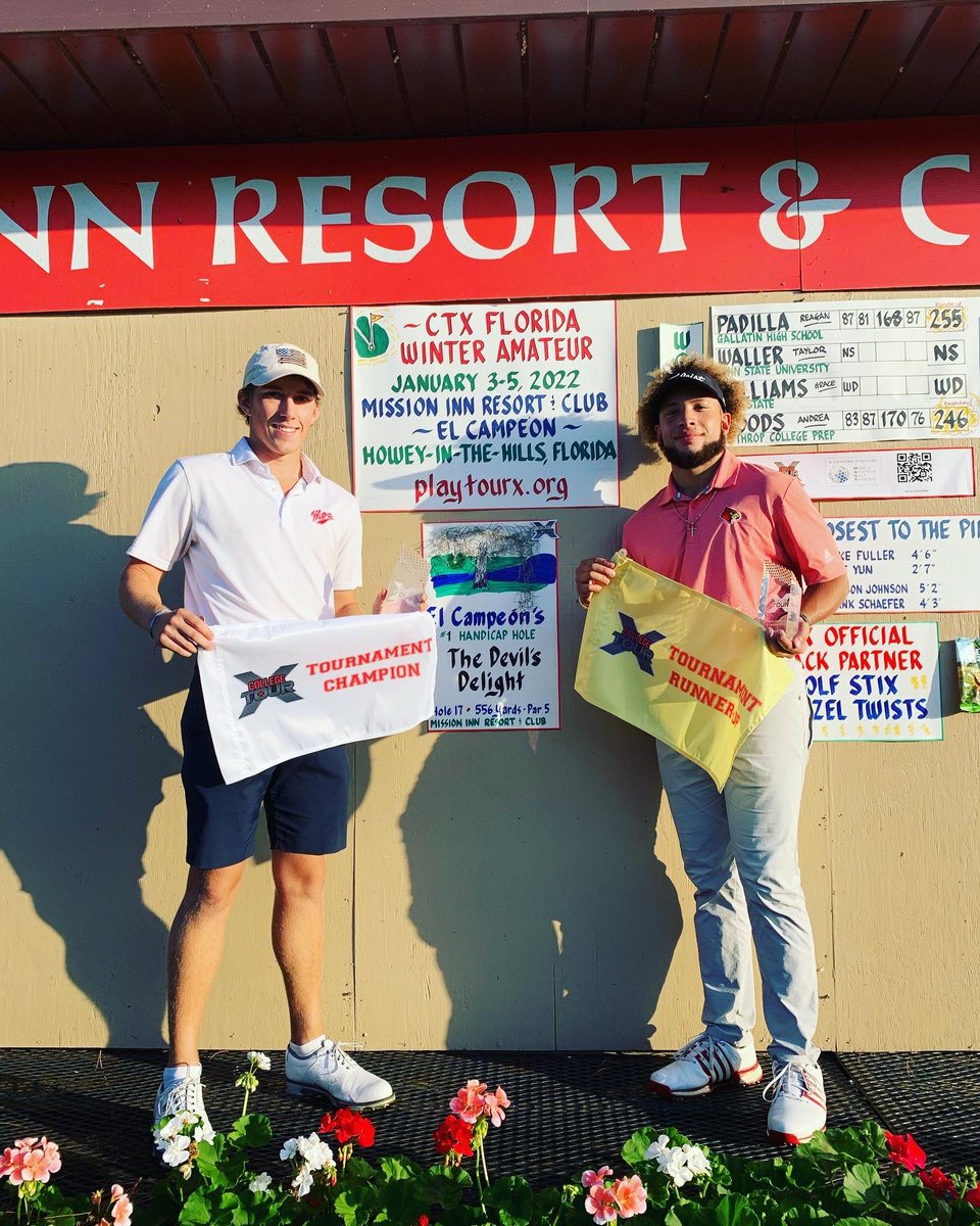 College Tour X (@collegetourx1) on Twitter photo Congrats to FLORIDA WINTER AMATEUR Champion Adam Alvarez <a href="/FSC_MGolf/">FSC Mocs Golf</a> & Runner-up CM Mixon @UofLMGolf! See complete championship results ➡️ playtourx.org Congrats to FLORIDA WINTER AMATEUR Champion Adam Alvarez <a href="/FSC_MGolf/">FSC Mocs Golf</a> & Runner-up CM Mixon @UofLMGolf! See complete championship results ➡️ playtourx.org