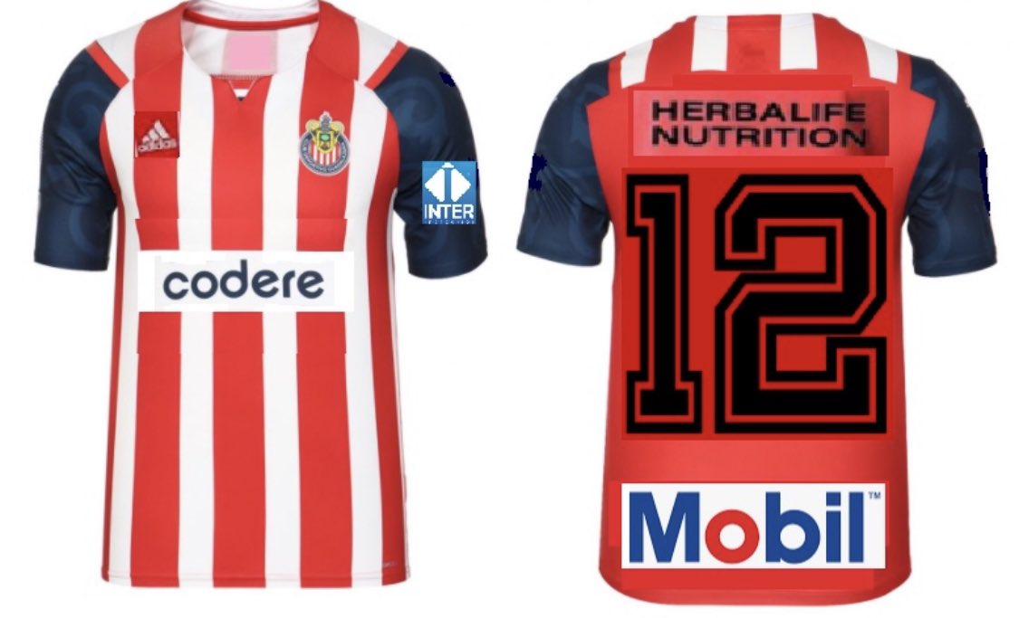 BrilloDeEspada's tweet photo. @Chivas @calientesports Listos con nuestros patrocinadores apoyando siempre @adidasMX @CodereMX @herbalife @MobilSLP #interproteccion https://t.co/dnrUnR665k