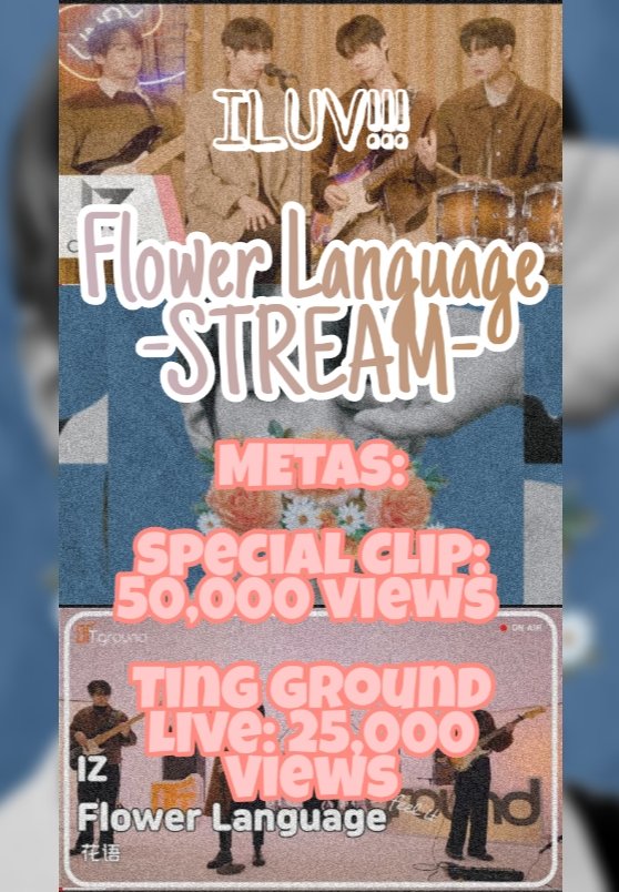banda_iz's tweet photo. [#ILUV]  ‼️Flower Language STREAM part 1‼️
‼️ONE WEEK‼️

Special Clip 📹https://t.co/7nQWIpDZdp
Ting ground live📹 https://t.co/R9SR6pIRTI 

#아이즈 #StorIZ #StorIZ_Break #IZ #BANDIZ #밴드아이즈 #지후 #JIHOO #우수 #WOOSU #현준 #HYUNJUN #준영 #JUNYOUNG https://t.co/DcImzztV0d