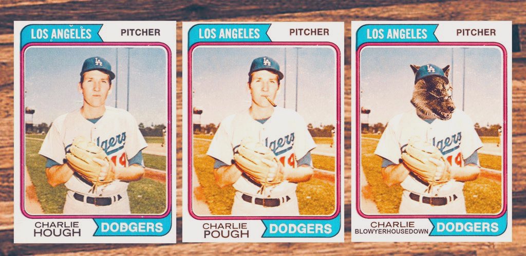 Happy 74th birthday to Charlie Hough!

Knuckleball: A Fairy Tale Triptych 