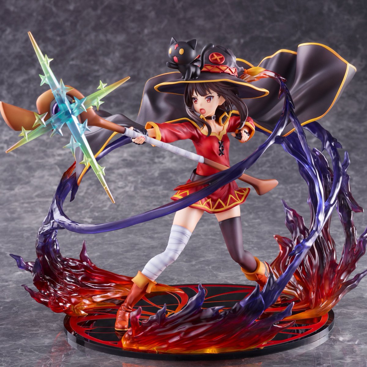 ShopCrunchyroll's tweet image. Megumin in all of her explosive glory is now in 1/7 Scale figure form! 💥 

GET: got.cr/meguminexplosi…