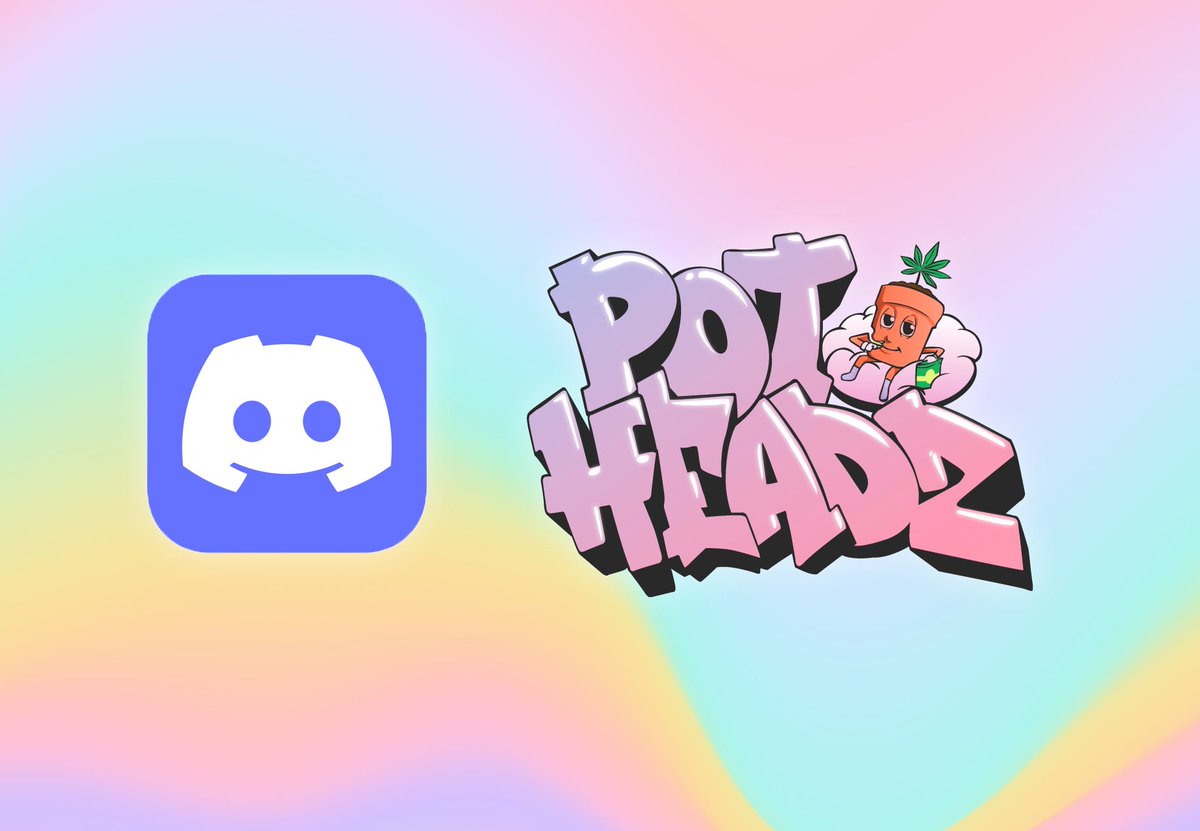 LFGGGG THE DISCORD IS FINALLY DONE!! 

For everyone who entered out last giveaway, join the discord and see if you won a Potheadz NFT whitelist spot!!

discord.com/invite/qAcH46Y…