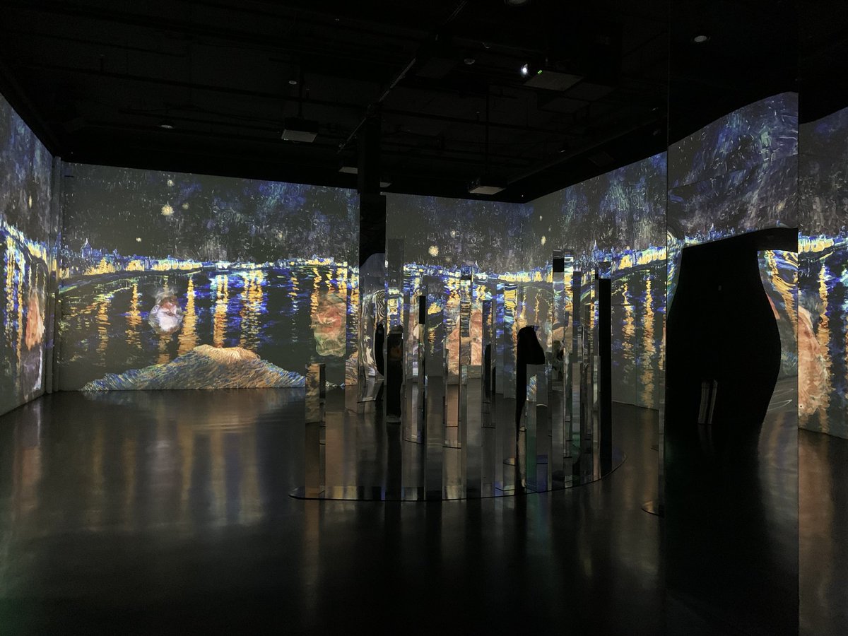 I took time-out from writing, to see  the LA immersive Van Gough exhibition. Sooooo imaginative.