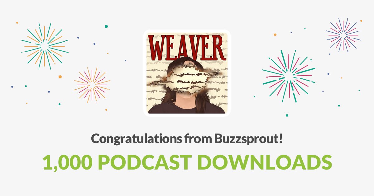 THANK YOU for 1,000 downloads! We can’t wait to bring season two to your ears 💌📚🏠