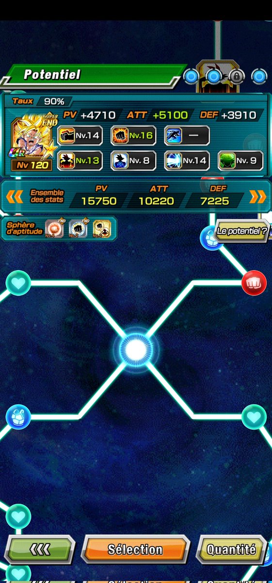 's tweet image. J'arrive toujours pas à valider la mission #PunchMachine niveau 1 alors que j'y suis arrivé pour les autres avec le même goku GT.
Un petit coup de main pour me dire ce qui cloche svp ? #DokkanBattle