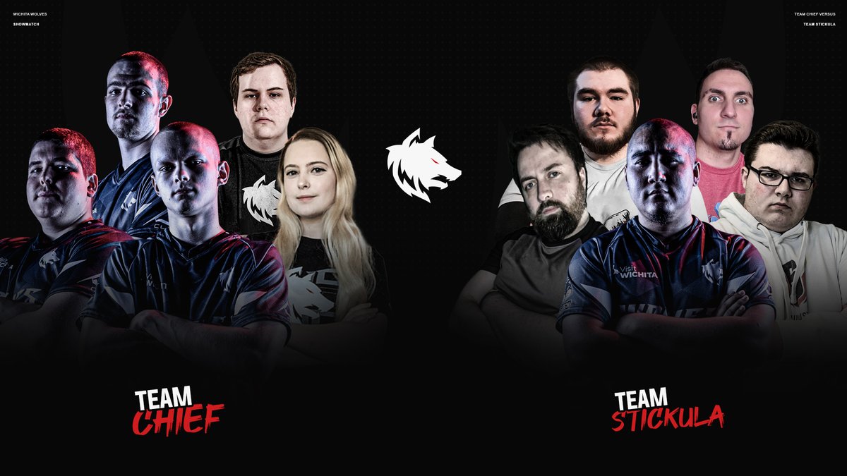 WichitaWolvesGG's tweet photo. THE TEAMS ARE SET
You got #TeamChief or #TeamStickula?
See you tomorrow at 8pm EST ๐
#WeAreWichita https://t.co/FkdHIVH9iN