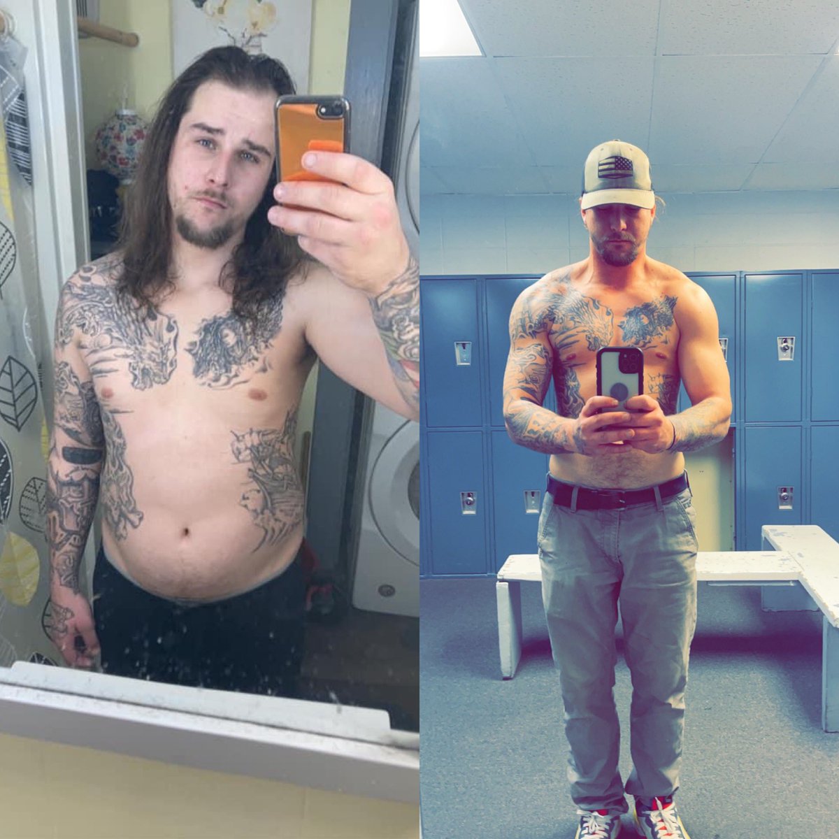 Anonymous2769's tweet photo. My sobriety transformation after 5 months strong! Life has struggles and challenges but it’s how you pick yourself up that defines who you’re. You make your own success and you create your own vision. Just because it’s different from others doesn’t mean it’s wrong, keep fighting! https://t.co/NFDQK3QWGs