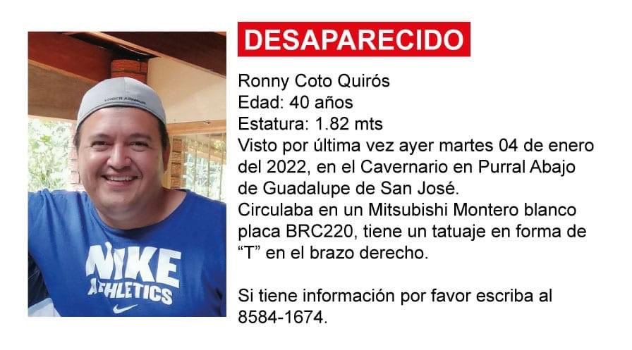 Hola! Mi tio se encuentra desaparecido, les agradezco si le dan RT