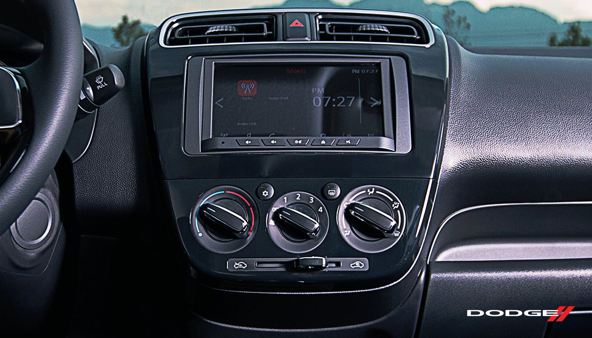 DodgeMX's tweet photo. Ahora todas las versiones de Dodge Attitude 2022 tienen botón de encendido y pantalla de 7 pulgadas con Android Auto®. 🤩😎

¡Ideal para todos! 

¿Qué esperas para estrenar el tuyo? https://t.co/P1exsX0ZOo