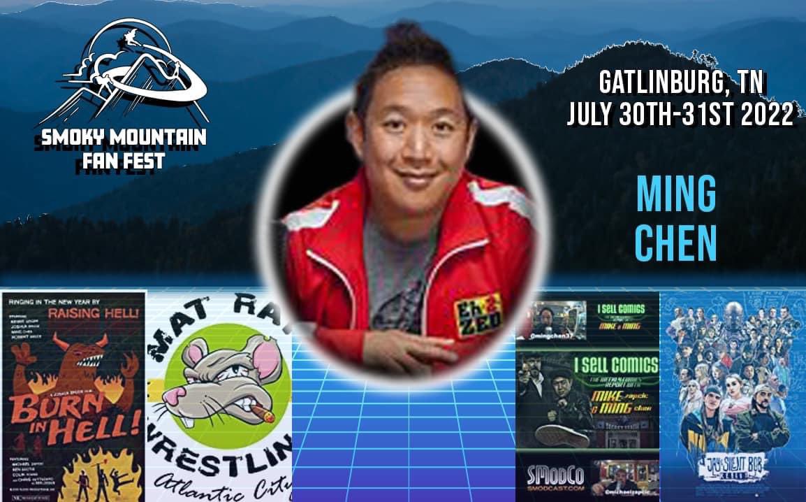 It’s been so long since I have seen @mingchen37 - finally get to see him at #smokymountainfanfest