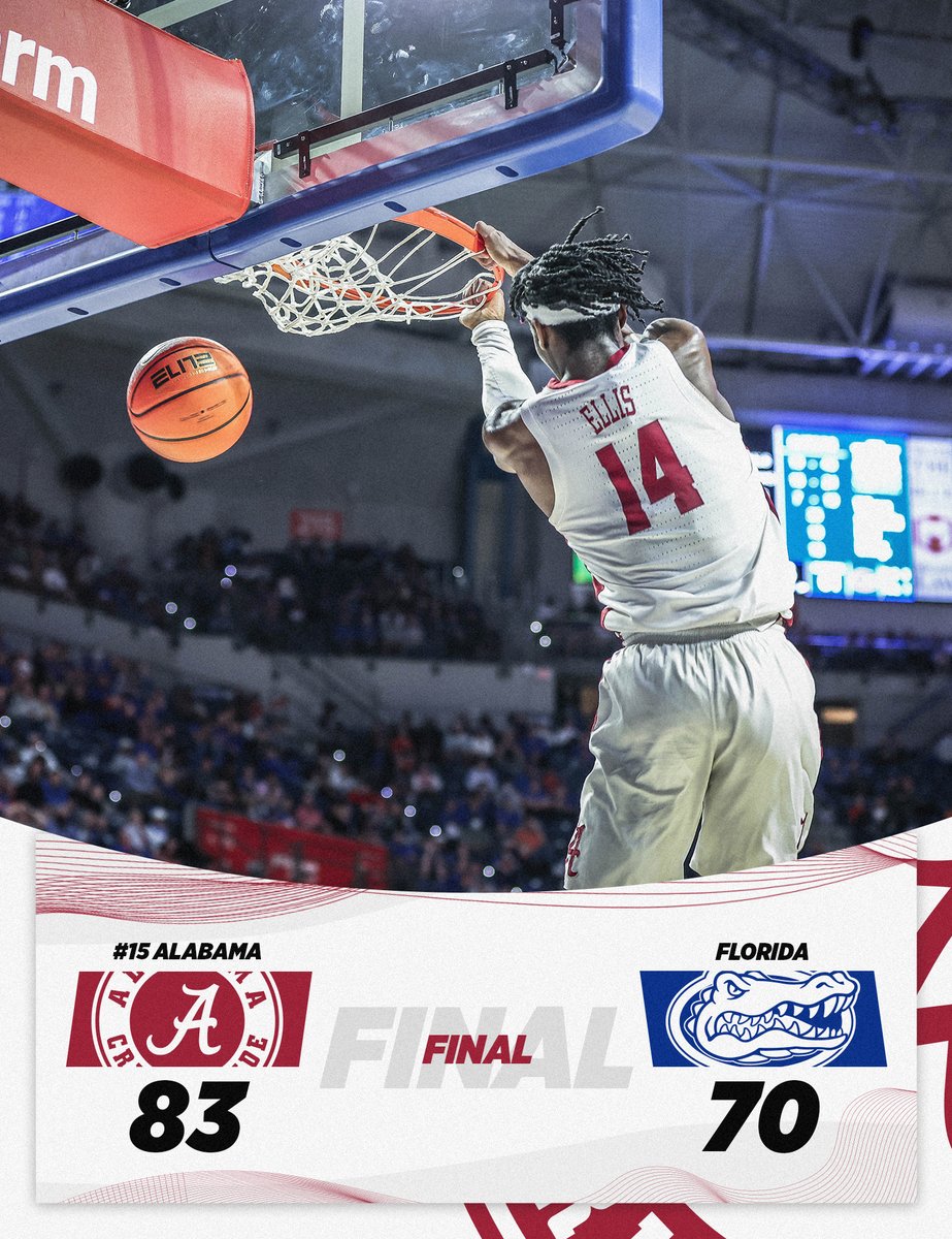 2-0 in SEC play‼

#RollTide | #BlueCollarBasketball