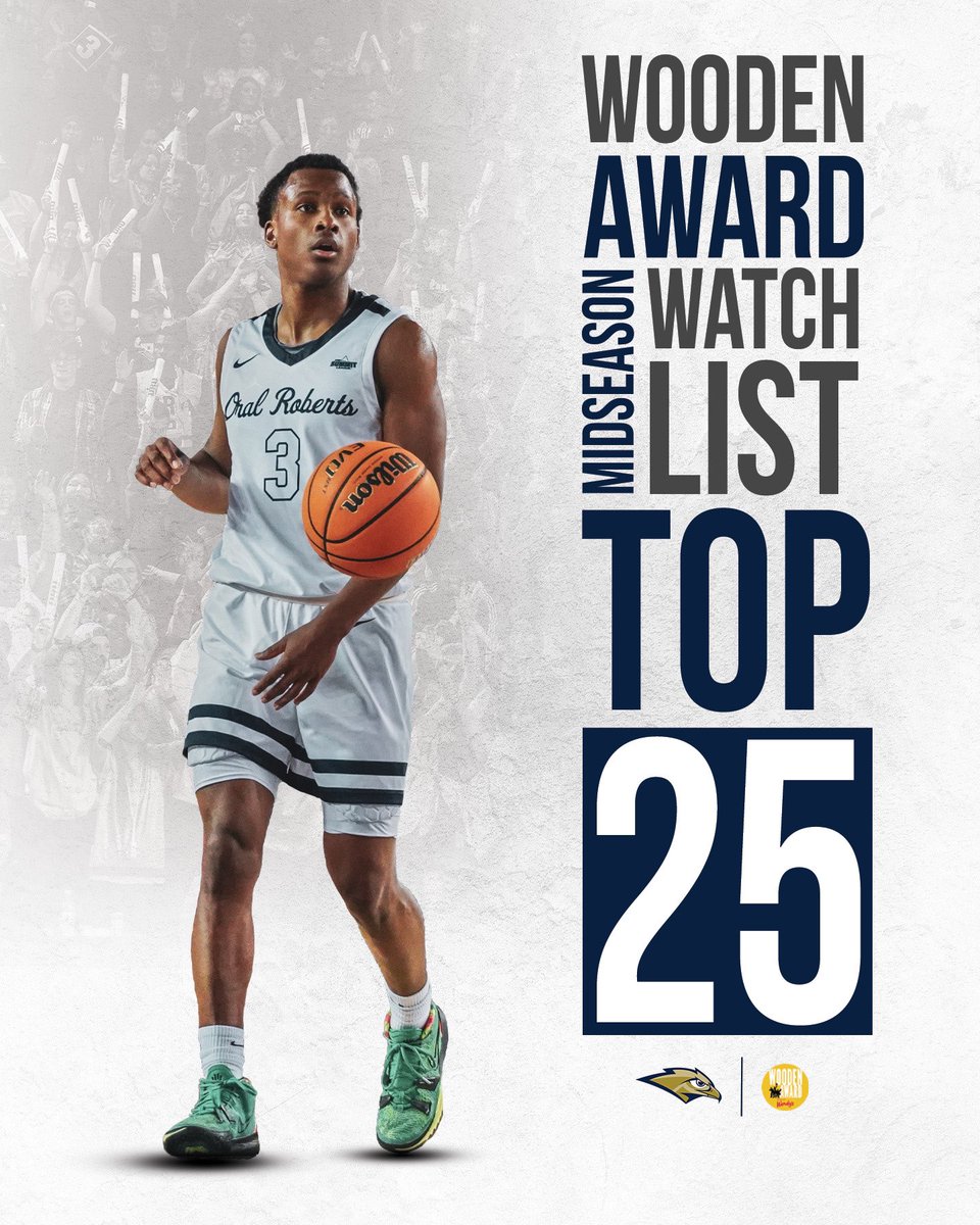 ORUMBB's tweet photo. Max Abmas named to Wooden Award Midseason Top 25 list 👀 https://t.co/q2vu8FiG6S