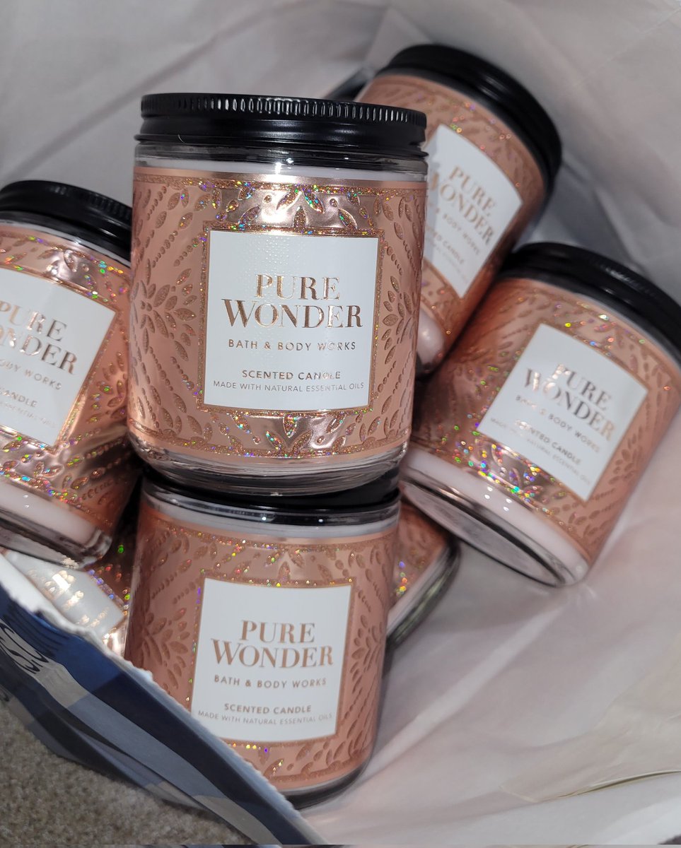 Nov19781976Jan's tweet image. Make some more please!!!!! #purewonder #bathandbodyworks @bathbodyworks