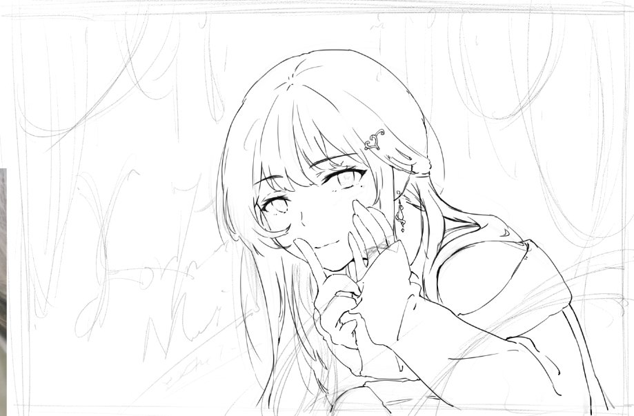 結局描き直すことにしました……今日は間に合わないはずだけど……😂🙏🙏

「私は絵を描き直しても気に入らないまいの誕生日イラストを描きたくない!」✊✊😌😌
#届いてまいちゃん 