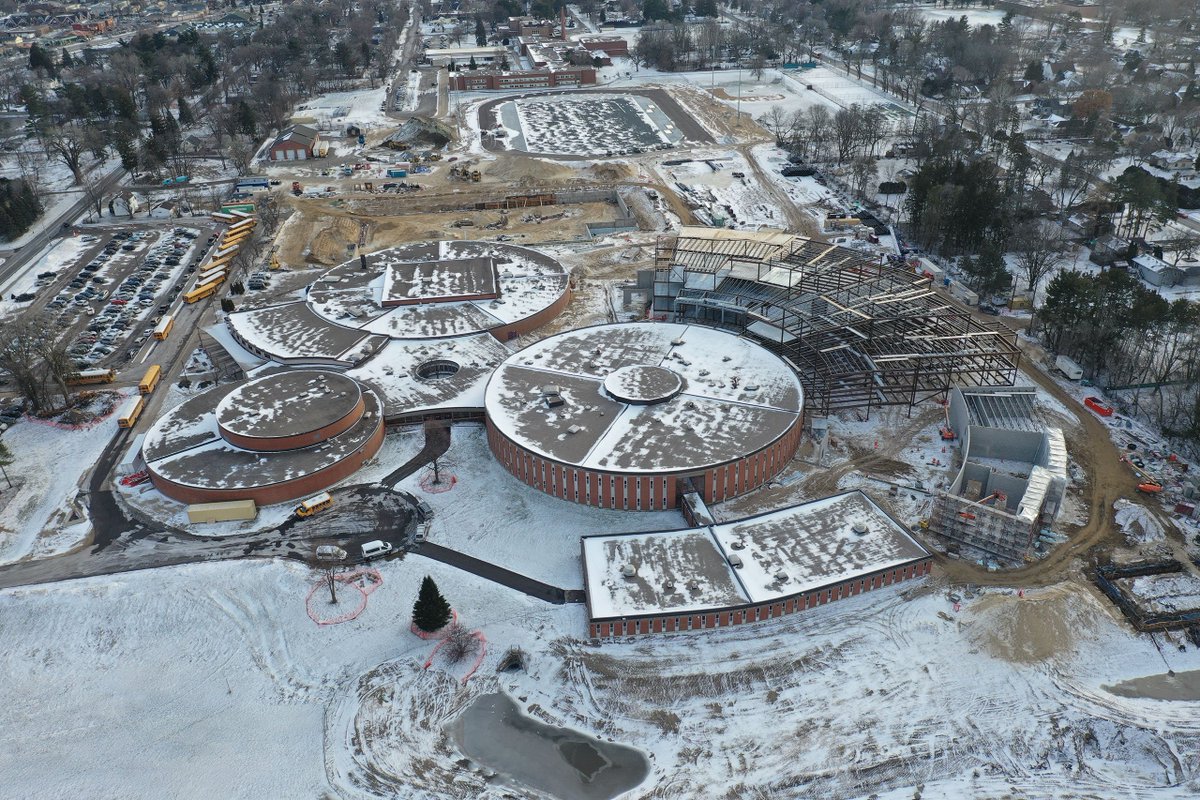 Doubling a high school while teaching in it is....complicated. Glad we have a good team.  <a href="/isd624/">White Bear Lake Area Schools</a> <a href="/krausanderson/">Kraus-Anderson</a> @HEIncorporated <a href="/larsonengr/">Larson Engineering</a>