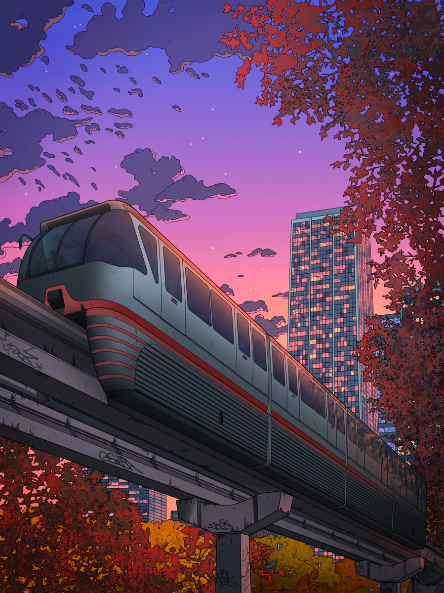 AnarkyDesigns's tweet image. Golden Hour, AnarkyArt 2022.
#illustration #digitalart #NFT #sunsets #art